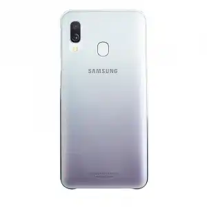 Samsung Gradation Funda Blanca/Negra para Galaxy A40