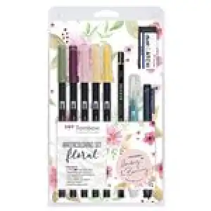 Set de acuarela Tombow Art Dual Brush Pen Floral