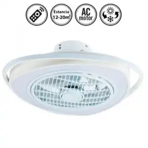 Ventilador Geneva Ac Blanco 5 Aspas 70w Led 3000-6500k 53,5cm