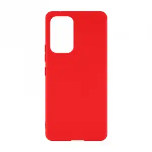 Funda Samsung Galaxy A53 5g Gel Silicona Tacto Suave Rojo