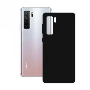 Ksix Funda Flexible para Huawei P40 Lite 5G Negra