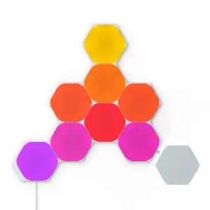 Nanoleaf Shapes Kit de Inicio Hexagonal 9 Paneles LED