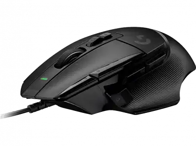 Ratón gaming - Logitech G G502 X, Con cable, 25.600 ppp, 13 botones programables, Negro