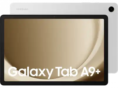 Tablet - Samsung Galaxy Tab A9+ Wifi, 128GB, 8GB RAM, Plata, 11", WQXGA, Qualcomm, Android 13