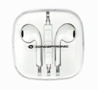 Auricular Power2go Boton Intraural Blanco Pack 5