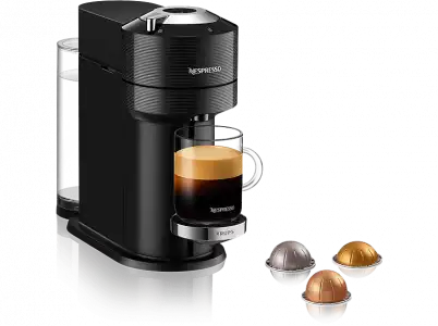 Cafetera de cápsulas - Nespresso® Krups Vertuo Next Premium XN9108, 1500 W, 1.1 L, Conexión Wi-Fi, Bluetooth, Negro