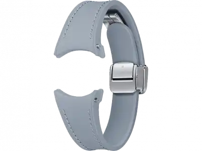 Correa - Samsung ET-SHR93SLEGEU, Para Galaxy Watch6, M/L, 20 mm, Con Hebilla en D, Cuero ecológico, Azul claro
