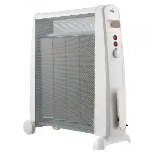 Fm Calefacción RM20 Radiador Eléctrico de Mica 2000W Gris