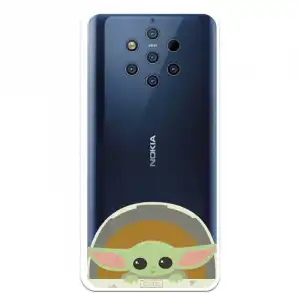 Funda Para Nokia 9 Oficial De Star Wars Baby Yoda Sonrisas - The Mandalorian