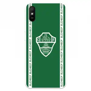 Funda Para Xiaomi Redmi 9a Del Elche Cf Escudo Fondo Verde Escudo Fondo Verde - Licencia Oficial Elche Cf