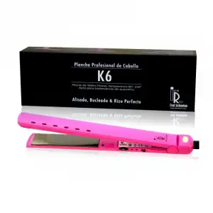 Irene Rios K6 Plancha Profesional de Cabello Rosa