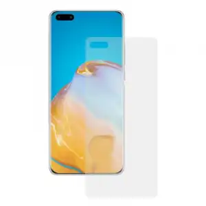 Ksix Protector de Pantalla Cristal Templado para Huawei P40 Pro 5G Negro
