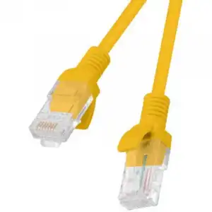 Lanberg Cable de Red RJ45 UTP Cat.6 25cm Naranja