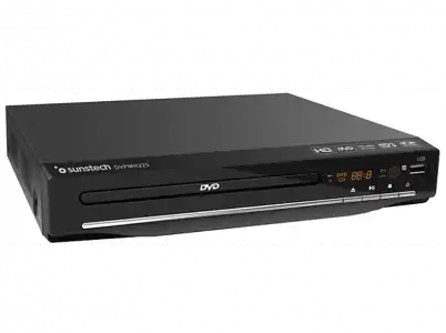 Reproductor DVD - Sunstech DVPMH225BK, HD, USB 2.0, HDMI, Negro