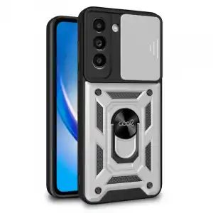 Cool Carcasa Hard Ring Plata para Samsung Galaxy A34 5G