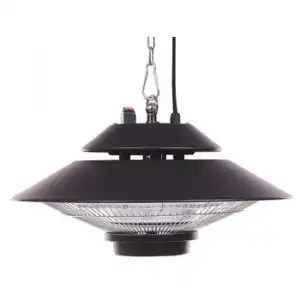 Estufa Eléctrica De Metal Negro 1500 W Merapi
