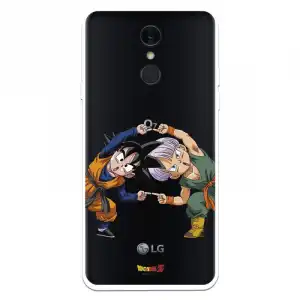 Funda Para Lg Q7 Oficial De Dragon Ball Goten Y Trunks Fusión - Dragon Ball