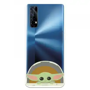 Funda Para Realme 7 Oficial De Star Wars Baby Yoda Sonrisas - The Mandalorian