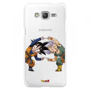 Funda Para Samsung Galaxy Grand Prime Oficial De Dragon Ball Goten Y Trunks Fusión - Dragon Ball
