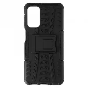 Funda Samsung Galaxy M52 5g 2 Materiales Antigolpes Soporte Negro