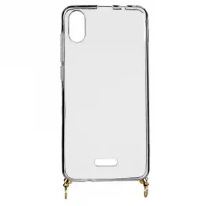 Funda Silicona Colgante Transparente Para Wiko Y60