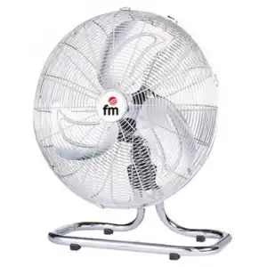 Ventilador De Sobremesa Grupo Fm Fg45 120w Gris Metal