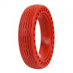 Whinck Neumático Sólido Rojo para Xiaomi M365