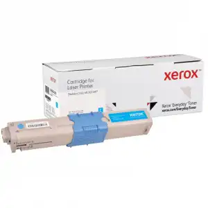 Xerox Tóner Compatible con Oki 46508711 Cian