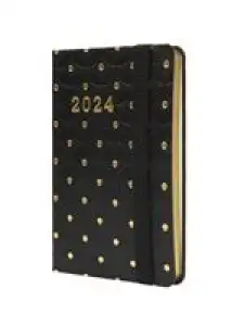 Agenda anual 2024 Finocam A7 Flexi Joy F2 semana vista horizontal Dotts