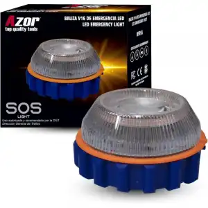 Bastilipo WF01A Luz de Emergencias V16 LED Homologada