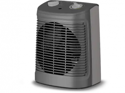 Calefactor - Rowenta SO2320 Instant Comfort Compact, 2000W, Función Silence, 2 velocidades de calientamento, Aire Frío, Anticongelante, Negro