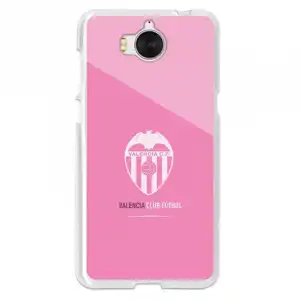 Funda Oficial Valencia Escudo Rosa Huawei Y5 2017