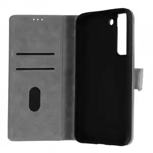 Funda Samsung Galaxy S22 Plus Tarjetero Soporte Vídeo Gris