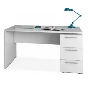 Habitdesign Stylus Mesa de Oficina Blanca