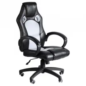 Silla Pro Gaming Blanca/Negra
