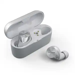 Technics - Auriculares De Botón EAH-AZ60 True Wireless, Bluetooth, Noise Cancelling, Plata