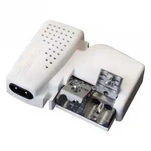 Televes Fuente de Alimentación para Amplificador 130mA 24V 2 Salidas Blanco