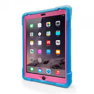 Unotec Funda Kidcover Plus Azul/Rosa para iPad 5/6/Pro9.7/2017/2018