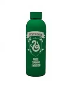 Botella de acero Harry Potter Emblema de Slytherin Pride Cunning Ambition 500ml
