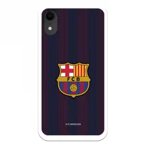 Funda Licencia Oficial FC Barcelona Rayas Blaugrana para iPhone XR