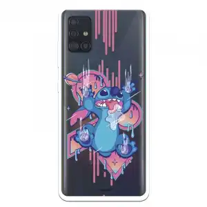 Funda Oficial de Disney Stitch Graffiti para Samsung Galaxy A51