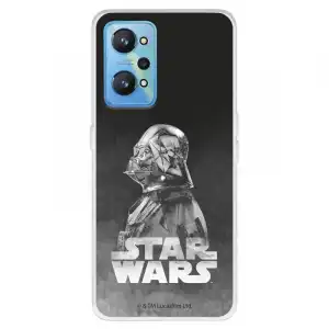 Funda Para Realme Gt Neo 2 Oficial De Star Wars Darth Vader Fondo Negro - Star Wars