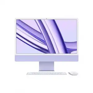 iMac con Pantalla Retina 24'' 4,5K M3 CPU 8, GPU 10, 8GB RAM, 512GB SSD, Púrpura