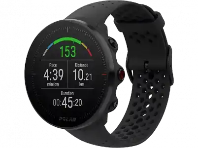 Reloj deportivo - Polar Vantage M, Negro, 1.2'', GPS, GLONASS, Frecuencia cardíaca, WR30, M/L