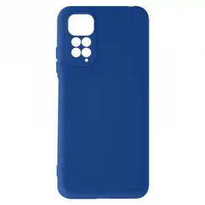 Avizar Funda de Silicona Flexible con Acabado de Tacto Suave Azul para Xiaomi Redmi Note 11/11s