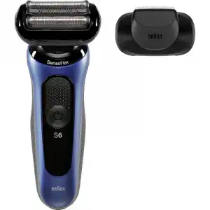 Braun Series 6 61-B7200CC Máquina de Afeitar de Láminas Negro/Azul