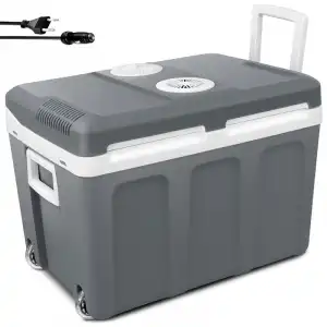 Briebe Cf1155 Nevera Portátil Eléctrica De Viaje, Coche, Camping, 40 L, Conexión 12v Y 220v, Enfría