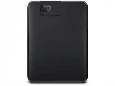 Disco duro externo - WD Elements™, Portátil, Con tecnología flash, USB 3.0, 2.5", Para Windows® y macOS, Negro