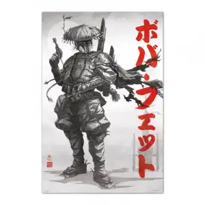 Erik Editores Star Wars Visions Boba Fett Poster 91.5x61 Cm