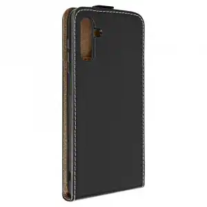 Funda Para Galaxy A13 5g Y A04s Clapet Vertical Con Tarjetero Negro